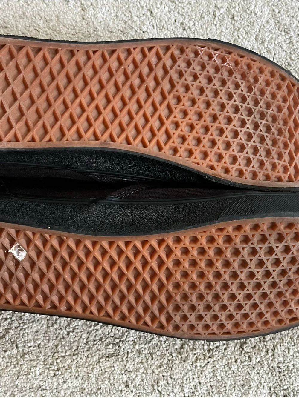 Vans Black Slip-On Canvas Loafers